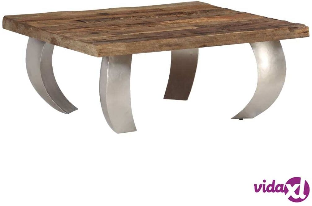 vidaXL Opium sohvapöytä kierrätetty puu ja teräs 80x78x35 cm vidaXL Opium sohvapöytä kierrätetty puu ja teräs 80x78x35 cm