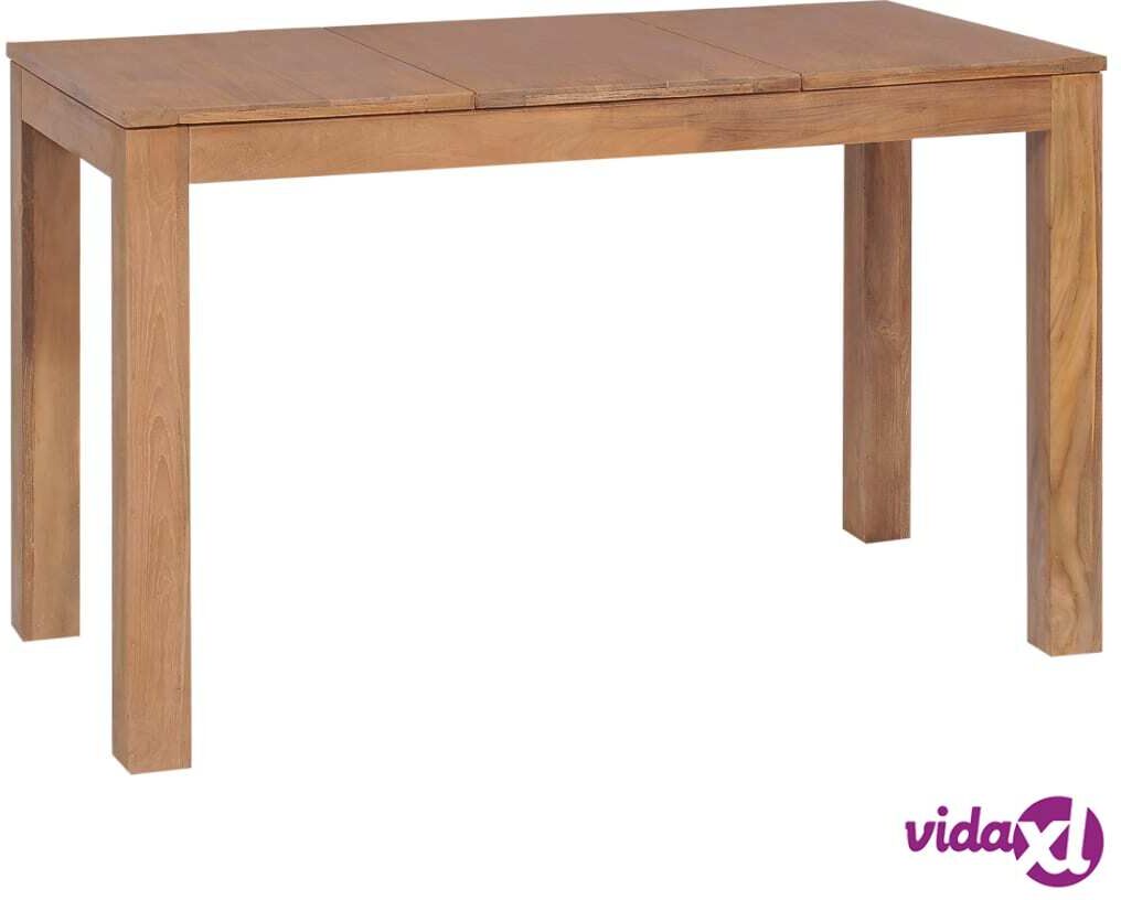 vidaXL Ruokapöytä tiikki luonnollinen viimeistely 120x60x76cm vidaXL Ruokapöytä tiikki luonnollinen viimeistely 120x60x76cm