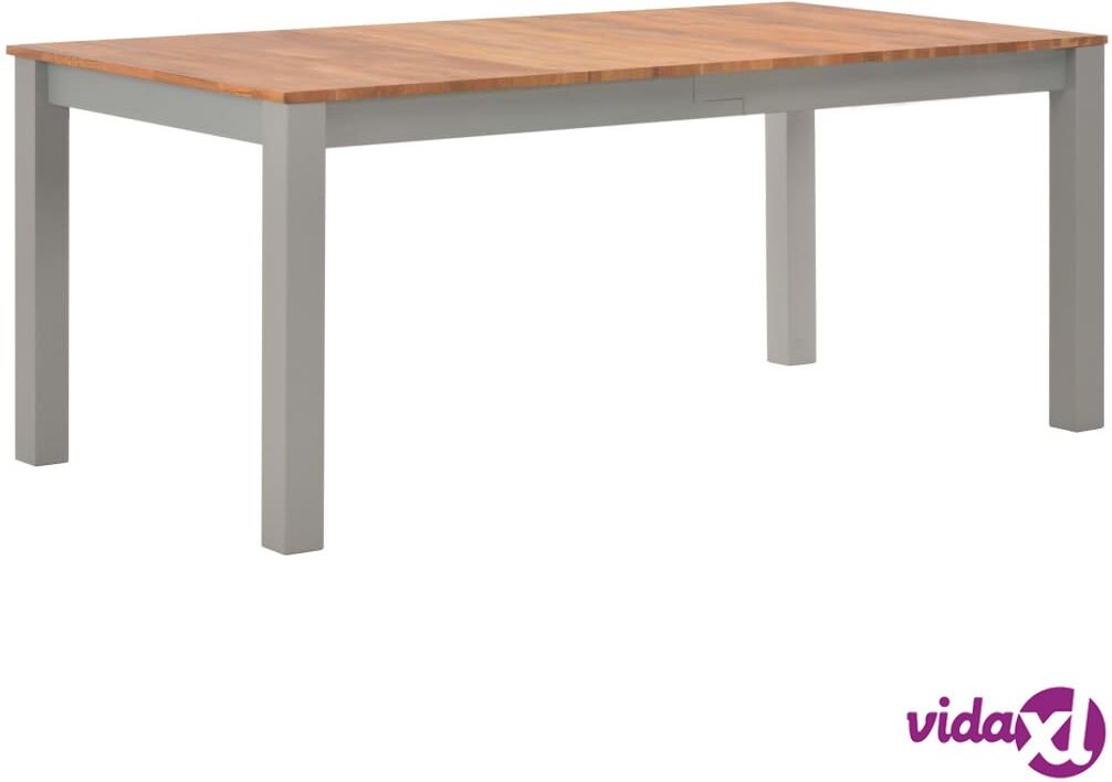 vidaXL Ruokapöytä 180x90x74 cm täysi tammi vidaXL Ruokapöytä 180x90x74 cm täysi tammi