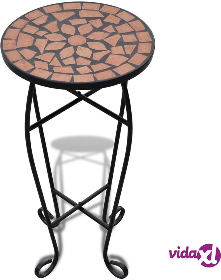 vidaXL Sivupöytä/kasviteline mosaiikki terrakotta vidaXL Sivupöytä/kasviteline mosaiikki terrakotta