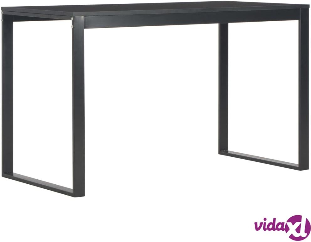 vidaXL Tietokonepöytä 120x60x73 cm musta vidaXL Tietokonepöytä 120x60x73 cm musta