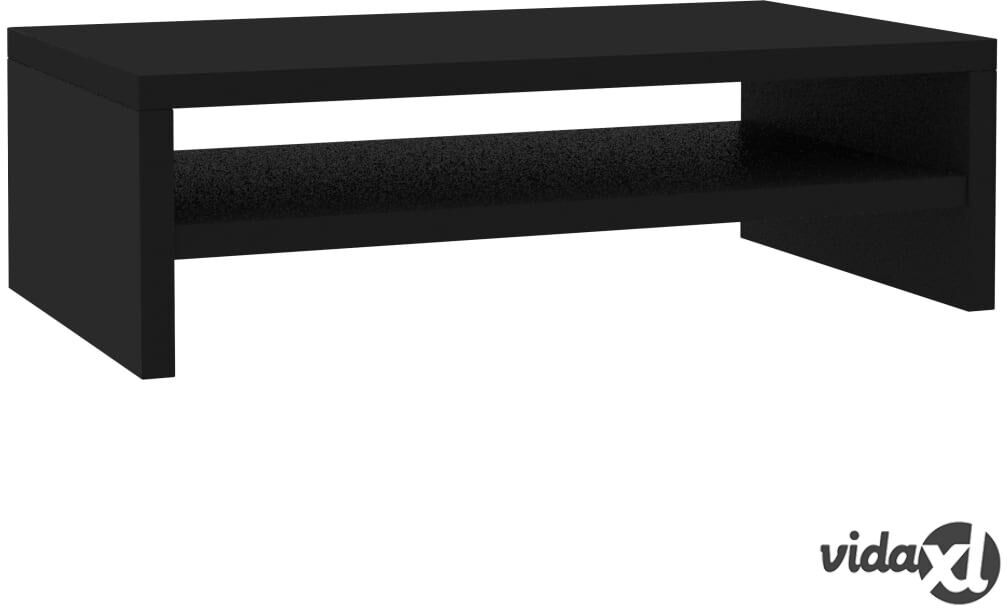 vidaXL Näyttökoroke musta 42x24x13 cm lastulevy vidaXL Näyttökoroke musta 42x24x13 cm lastulevy