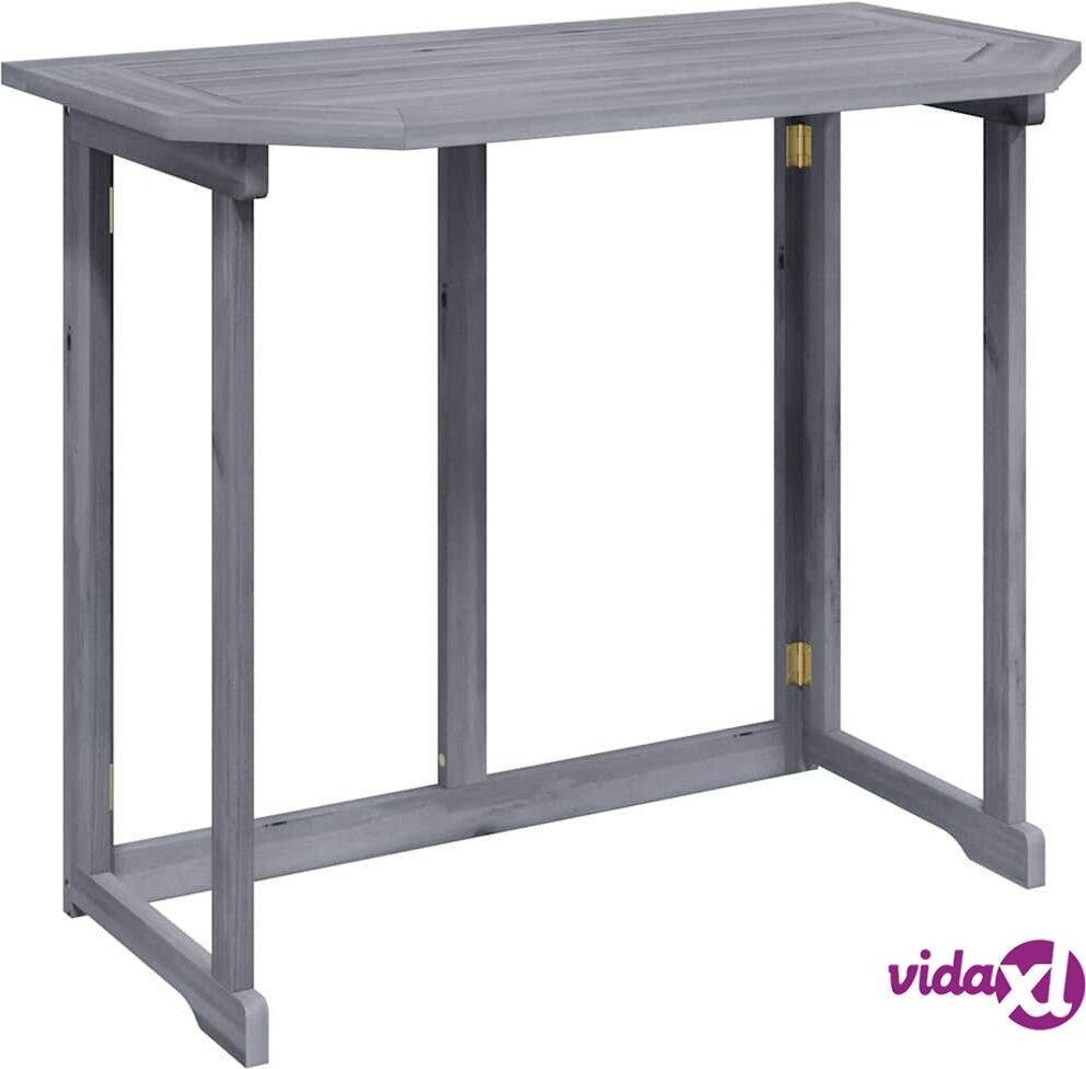 vidaXL Kokoontaittuva parvekepöytä 90x50x74 cm täysi akaasiapuu vidaXL Kokoontaittuva parvekepöytä 90x50x74 cm täysi akaasiapuu