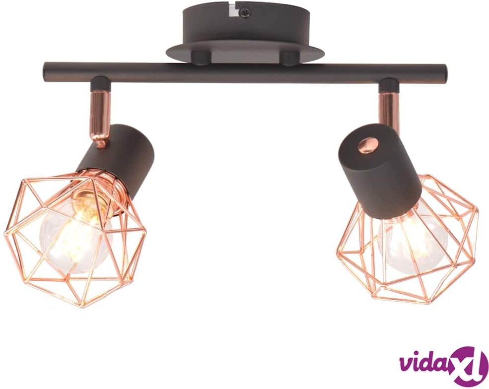 vidaXL Kattovalaisin 2 LED-lampulla 8 W vidaXL Kattovalaisin 2 LED-lampulla 8 W