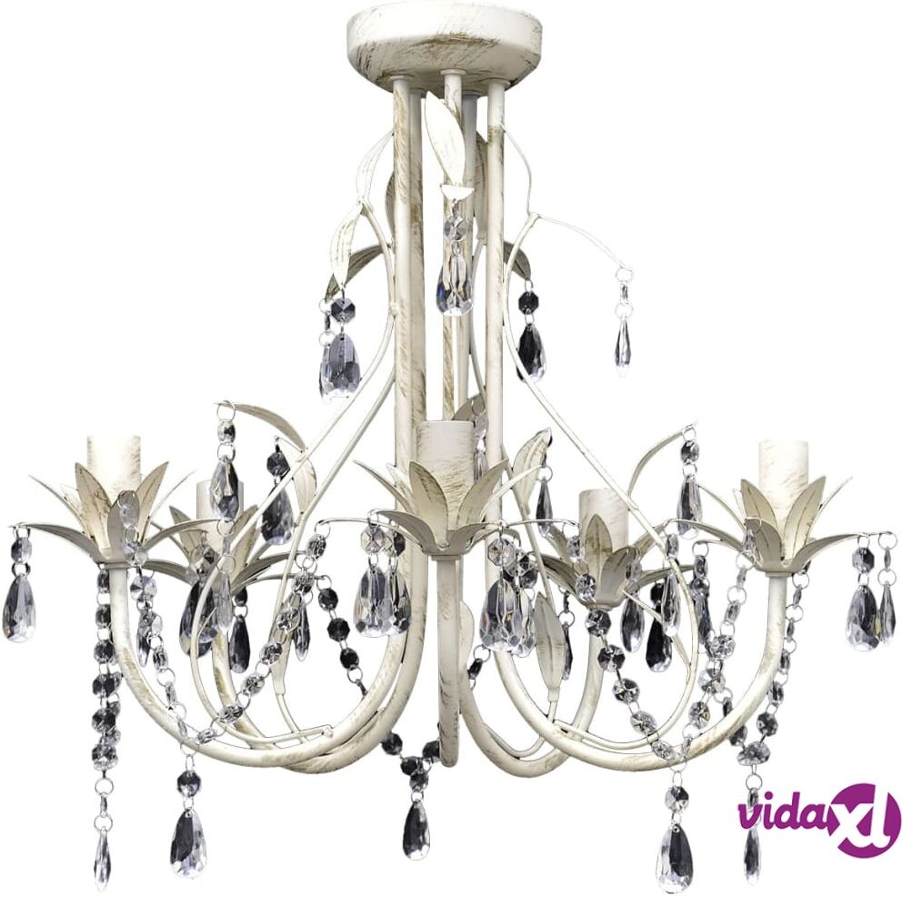 vidaXL Elegantti kristallikruunu 5 polttimokannalla vidaXL Elegantti kristallikruunu 5 polttimokannalla