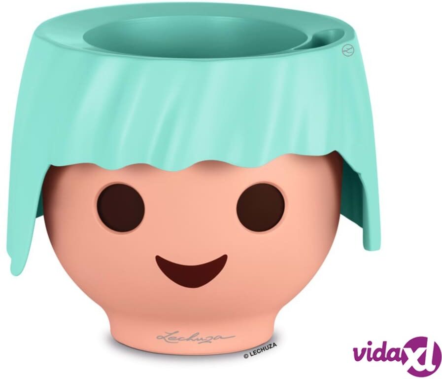 LECHUZA Pöytäkukkaruukku OJO ALL-IN-ONE akvamariininvihreä LECHUZA Pöytäkukkaruukku OJO ALL-IN-ONE akvamariininvihreä