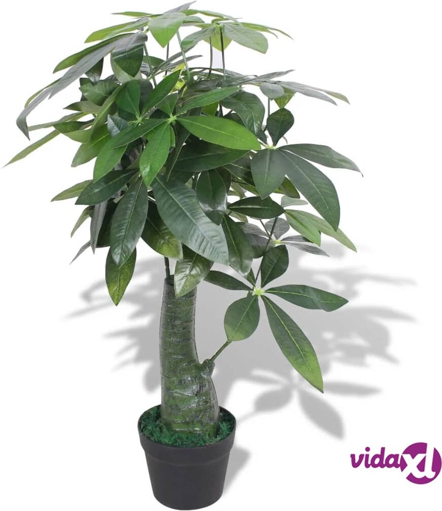 vidaXL Tekokasvi ruukulla kastanjasutipuu 85 cm vihreä vidaXL Tekokasvi ruukulla kastanjasutipuu 85 cm vihreä