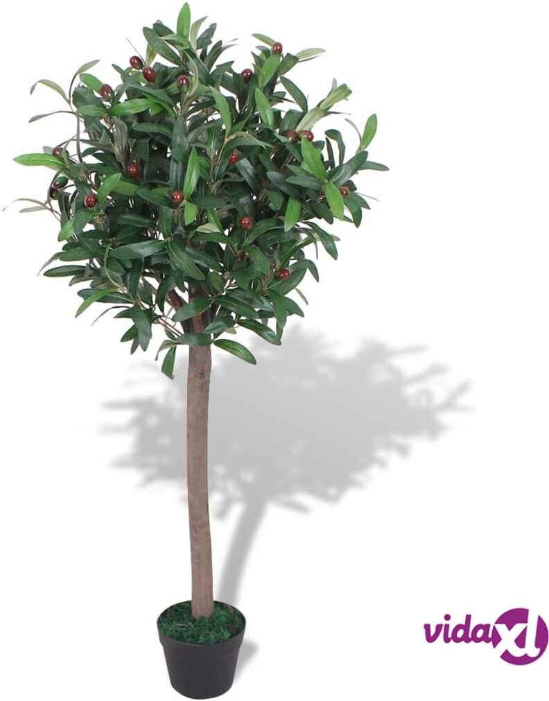 vidaXL Tekokasvi ruukulla laakeripuu 120 cm vihreä vidaXL Tekokasvi ruukulla laakeripuu 120 cm vihreä