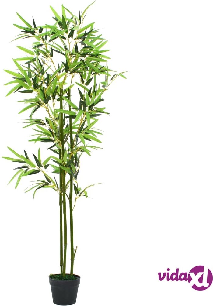 vidaXL Tekokasvi ruukulla bambu 150 cm vihreä vidaXL Tekokasvi ruukulla bambu 150 cm vihreä