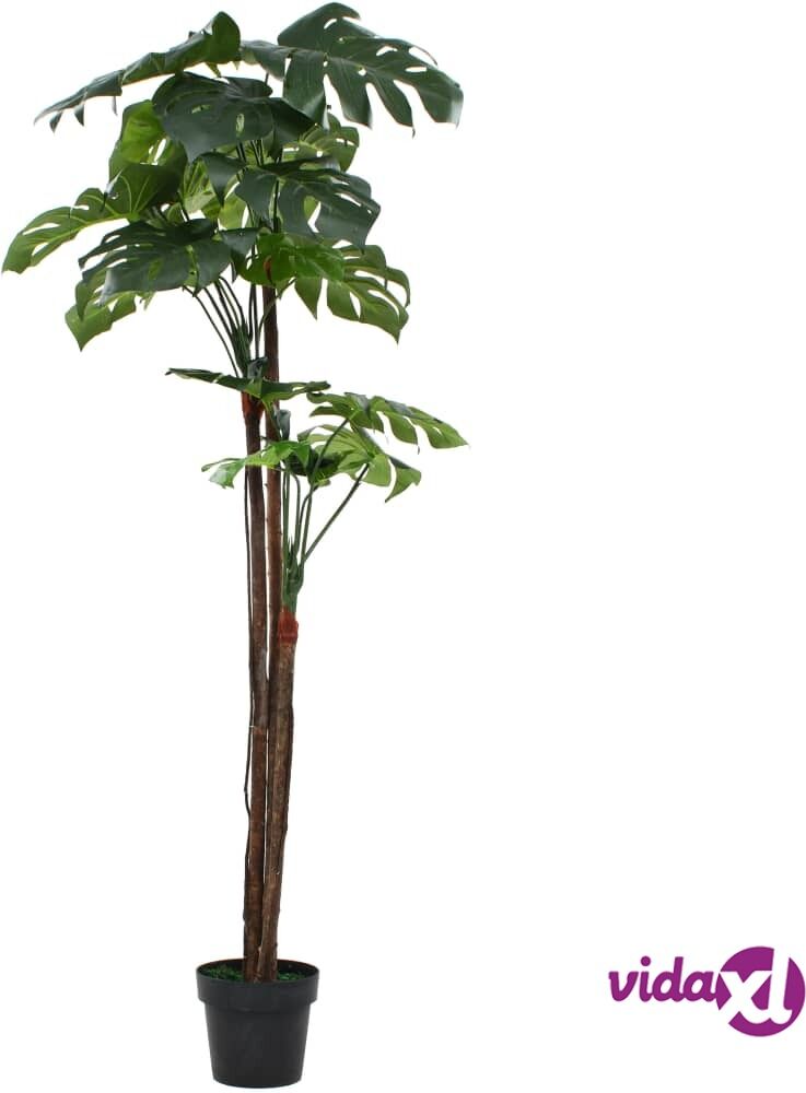vidaXL Tekokasvi ruukulla jättipeikonlehti 170 cm vihreä vidaXL Tekokasvi ruukulla jättipeikonlehti 170 cm vihreä