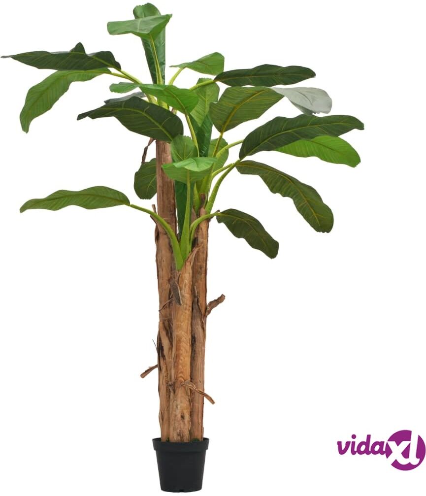 vidaXL Tekokasvi ruukulla banaanipuu 250 cm vihreä vidaXL Tekokasvi ruukulla banaanipuu 250 cm vihreä