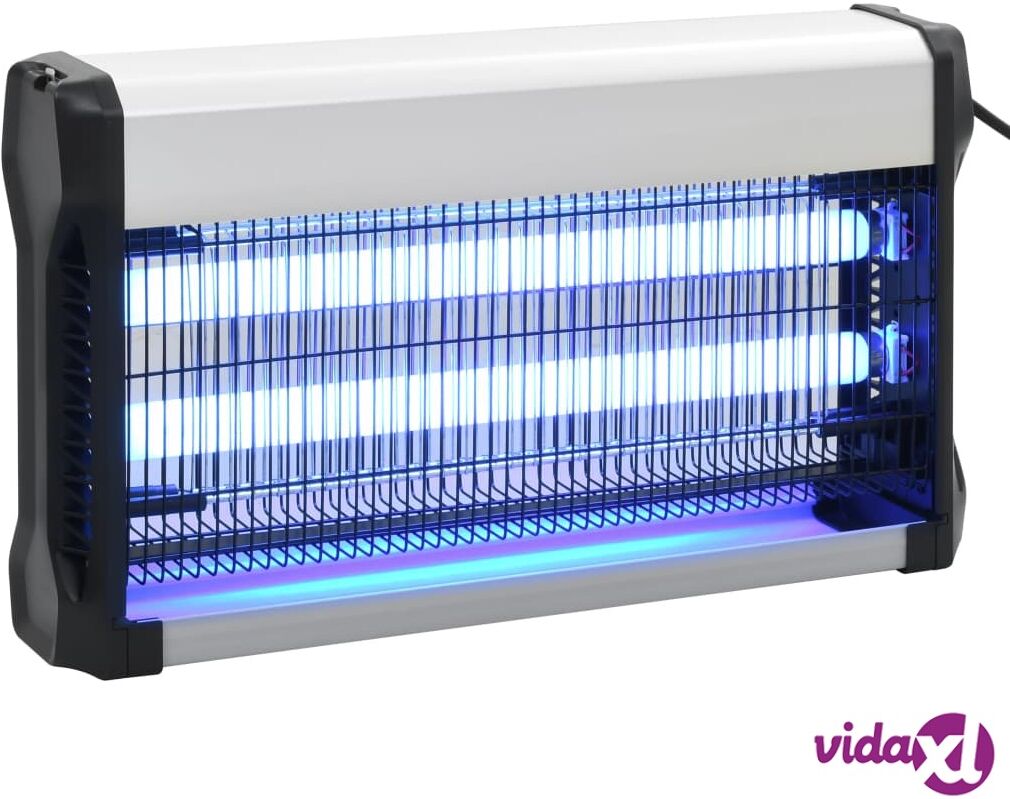 vidaXL Hyönteistentappaja alumiini ABS 30 W musta vidaXL Hyönteistentappaja alumiini ABS 30 W musta
