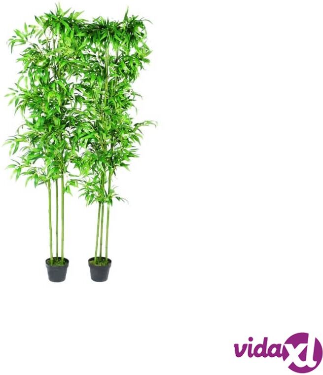 vidaXL 2-osainen Bambu Keinokasvisarja Kotisisustus 190 cm vidaXL 2-osainen Bambu Keinokasvisarja Kotisisustus 190 cm
