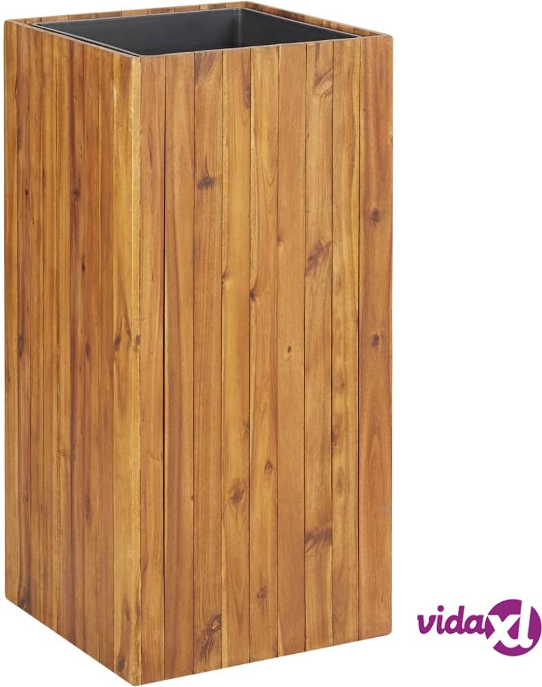 vidaXL Korotettu kukkalaatikko 43,5x43,5x90 cm täysi akaasiapuu vidaXL Korotettu kukkalaatikko 43,5x43,5x90 cm täysi akaasiapuu