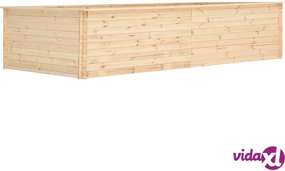 vidaXL Korotettu kukkalaatikko 450x150x80,5 cm mänty 19 mm vidaXL Korotettu kukkalaatikko 450x150x80,5 cm mänty 19 mm