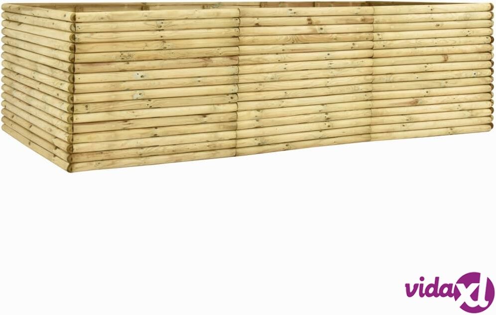 vidaXL Korotettu kukkalaatikko 300x50x96 cm kyllästetty mänty vidaXL Korotettu kukkalaatikko 300x50x96 cm kyllästetty mänty