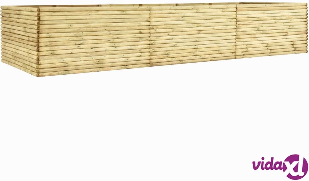vidaXL Korotettu kukkalaatikko 450x50x96 cm kyllästetty mänty vidaXL Korotettu kukkalaatikko 450x50x96 cm kyllästetty mänty