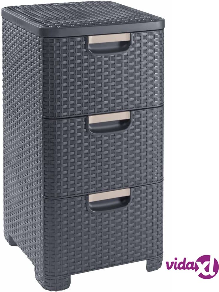 Curver Style laatikosto 42 l antrasiitti Curver Style laatikosto 42 l antrasiitti