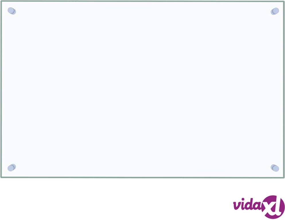 vidaXL Keittiön roiskesuoja läpinäkyvä 80x50 cm karkaistu lasi vidaXL Keittiön roiskesuoja läpinäkyvä 80x50 cm karkaistu lasi