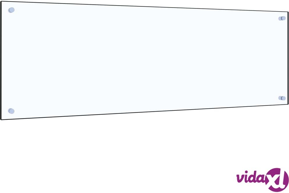 vidaXL Keittiön roiskesuoja läpinäkyvä 120x40 cm karkaistu lasi vidaXL Keittiön roiskesuoja läpinäkyvä 120x40 cm karkaistu lasi