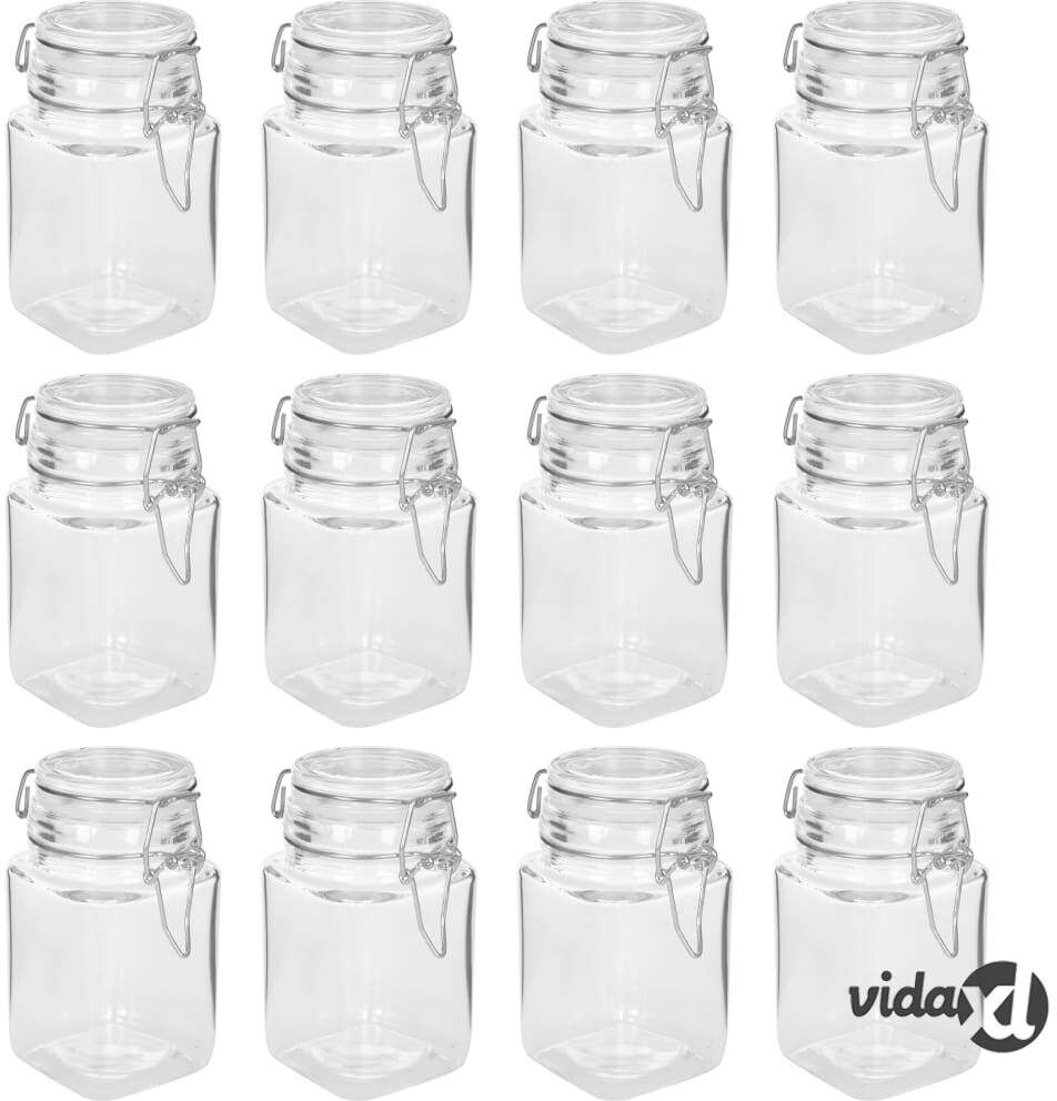 vidaXL Lasiset hillopurkit lukolla 12 kpl 260 ml vidaXL Lasiset hillopurkit lukolla 12 kpl 260 ml