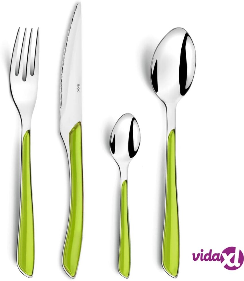 Amefa 24-osainen aterinsarja Eclat vihreä Amefa 24-osainen aterinsarja Eclat vihreä