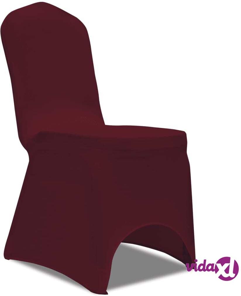 vidaXL Joustava tuolinpäällinen 100 kpl Viininpunainen vidaXL Joustava tuolinpäällinen 100 kpl Viininpunainen