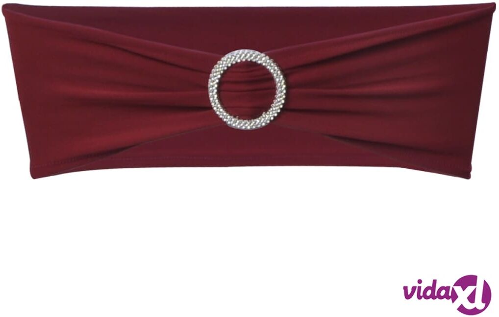 vidaXL Bordeaux Joustava Tuolinkoriste Timanttisoljella 25 kpl vidaXL Bordeaux Joustava Tuolinkoriste Timanttisoljella 25 kpl