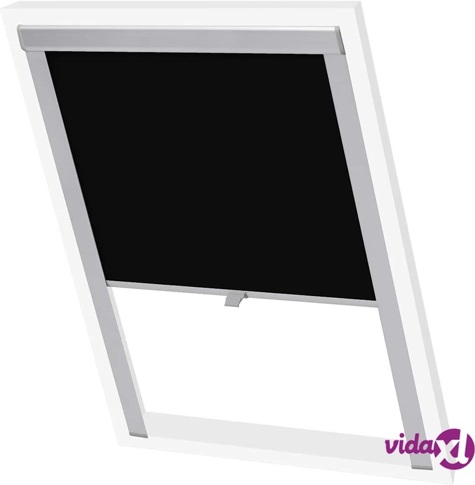 vidaXL Pimentävä rullaverho musta M04/304 vidaXL Pimentävä rullaverho musta M04/304