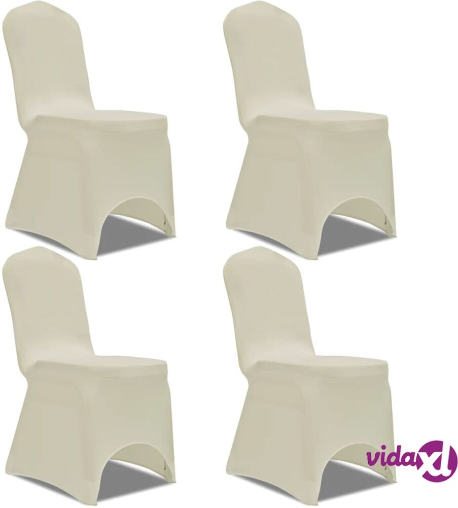 vidaXL Venyvät tuolinsuojat 4 kpl Kerma vidaXL Venyvät tuolinsuojat 4 kpl Kerma