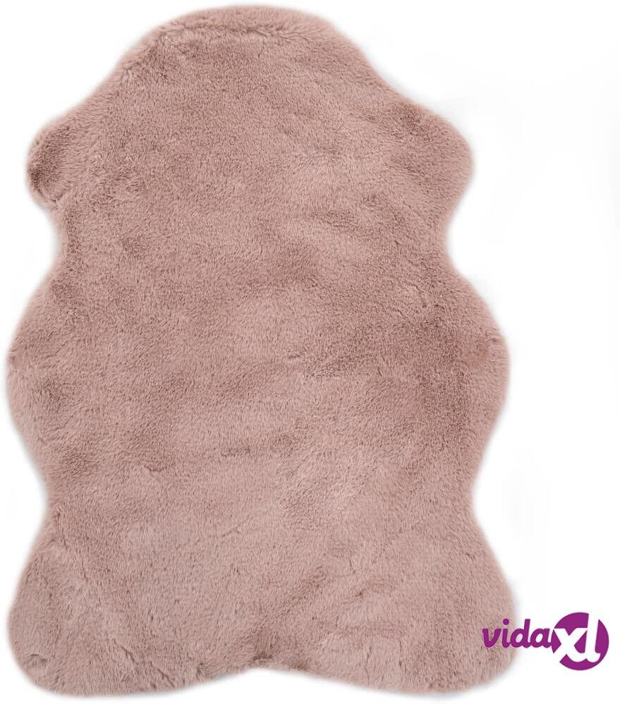 vidaXL Matto 65x95 cm jäniksen tekonahka vanha pinkki vidaXL Matto 65x95 cm jäniksen tekonahka vanha pinkki