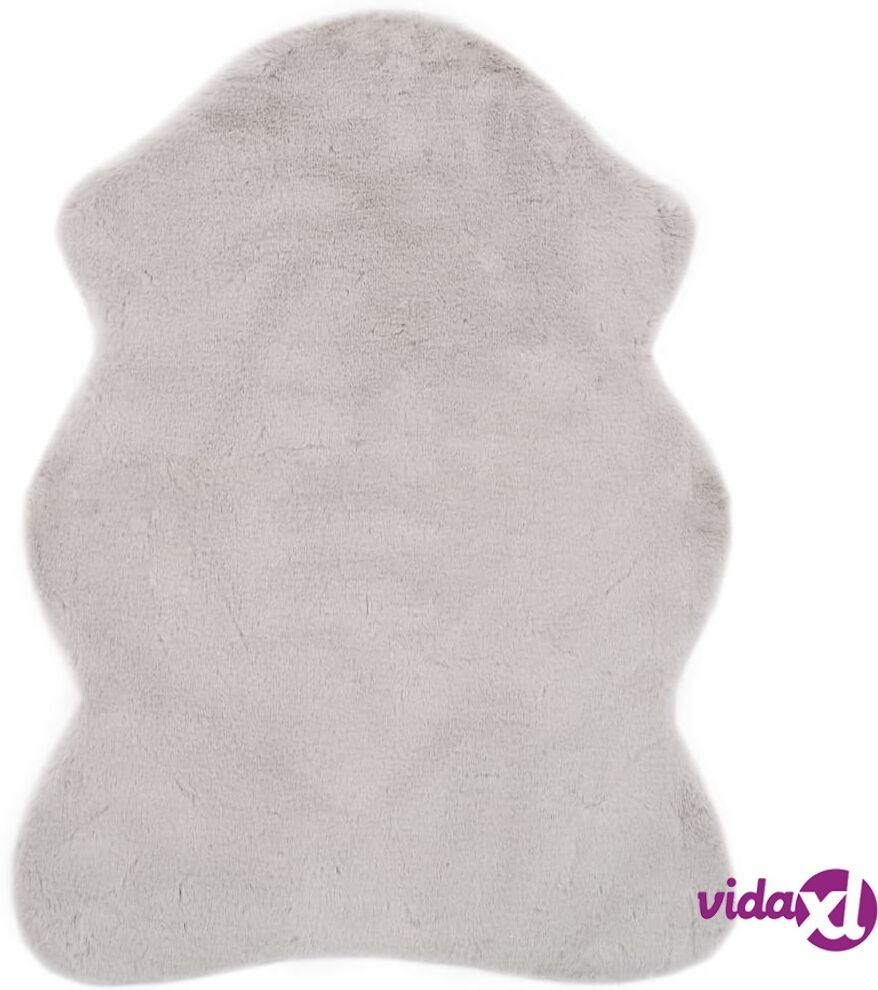 vidaXL Matto 65x95 cm jäniksen tekonahka harmaa vidaXL Matto 65x95 cm jäniksen tekonahka harmaa