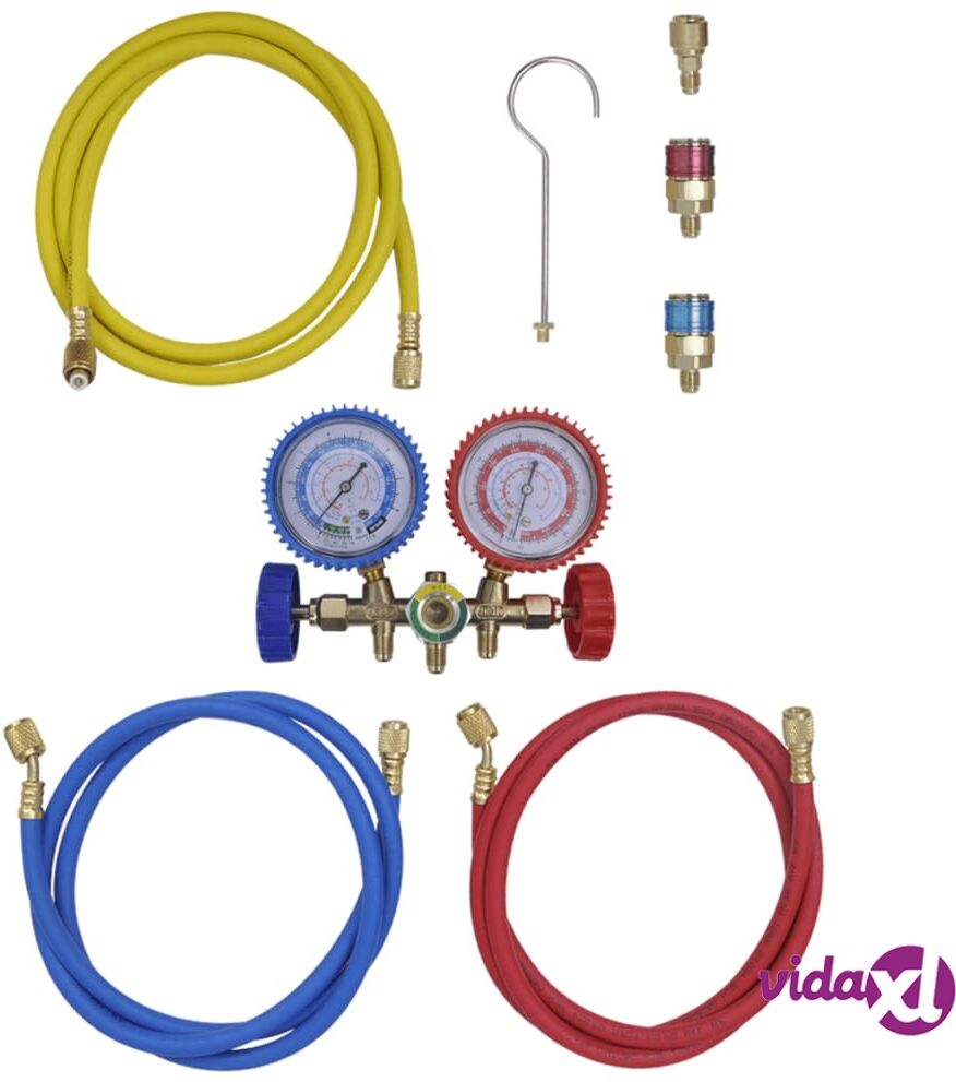 vidaXL 2-tie Mittarisarja Ilmastointiin vidaXL 2-tie Mittarisarja Ilmastointiin