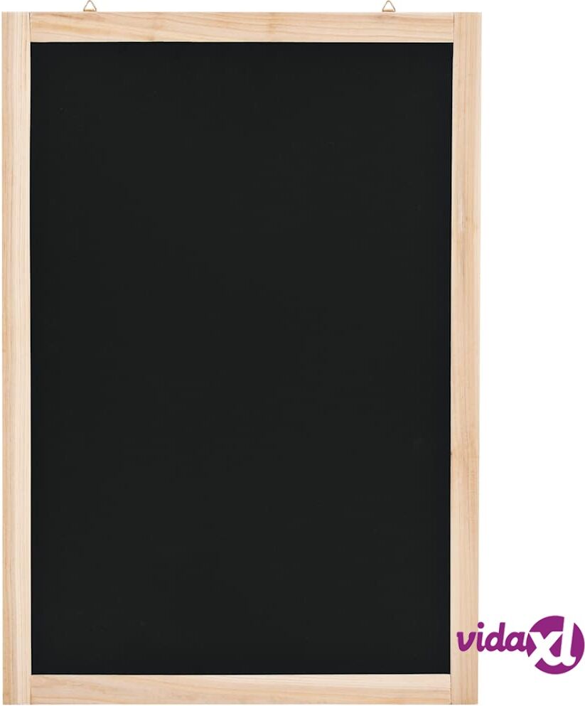 vidaXL Seinäkiinnitteinen liitutaulu setripuu 40x60 cm vidaXL Seinäkiinnitteinen liitutaulu setripuu 40x60 cm