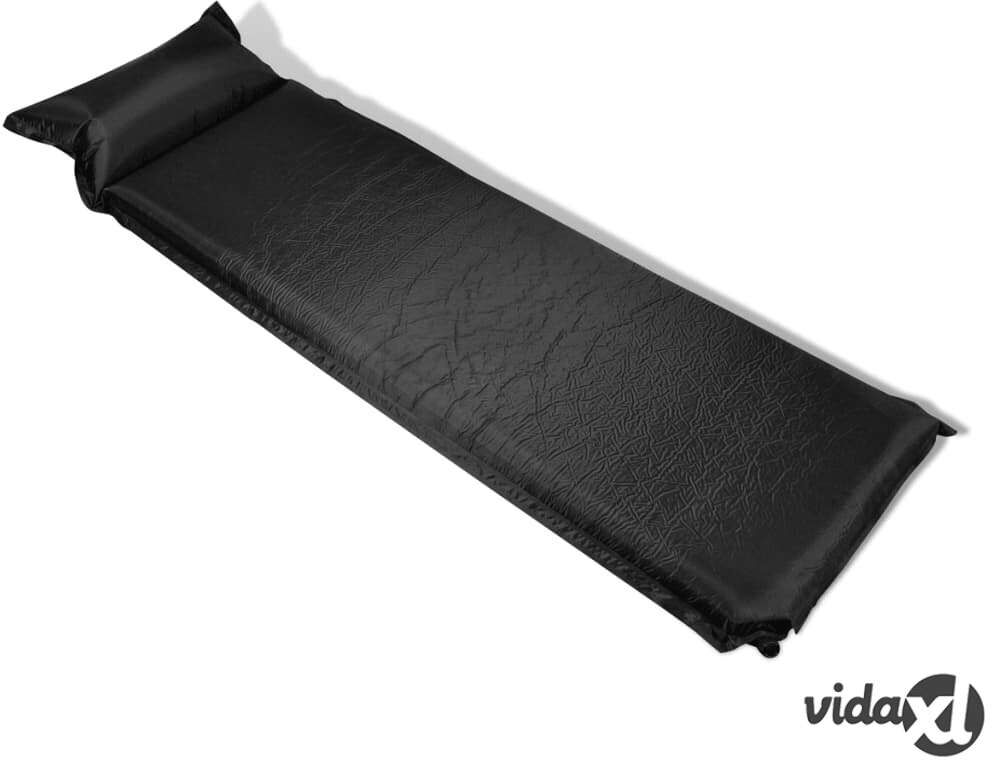 vidaXL Ilmapatja 10 x 66 x 200 cm musta vidaXL Ilmapatja 10 x 66 x 200 cm musta