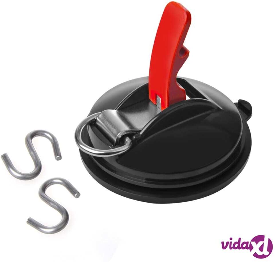 ProPlus Imukuppikiinnitin Renkaalla ja 2:lla S-koukulla 758082 ProPlus Imukuppikiinnitin Renkaalla ja 2:lla S-koukulla 758082