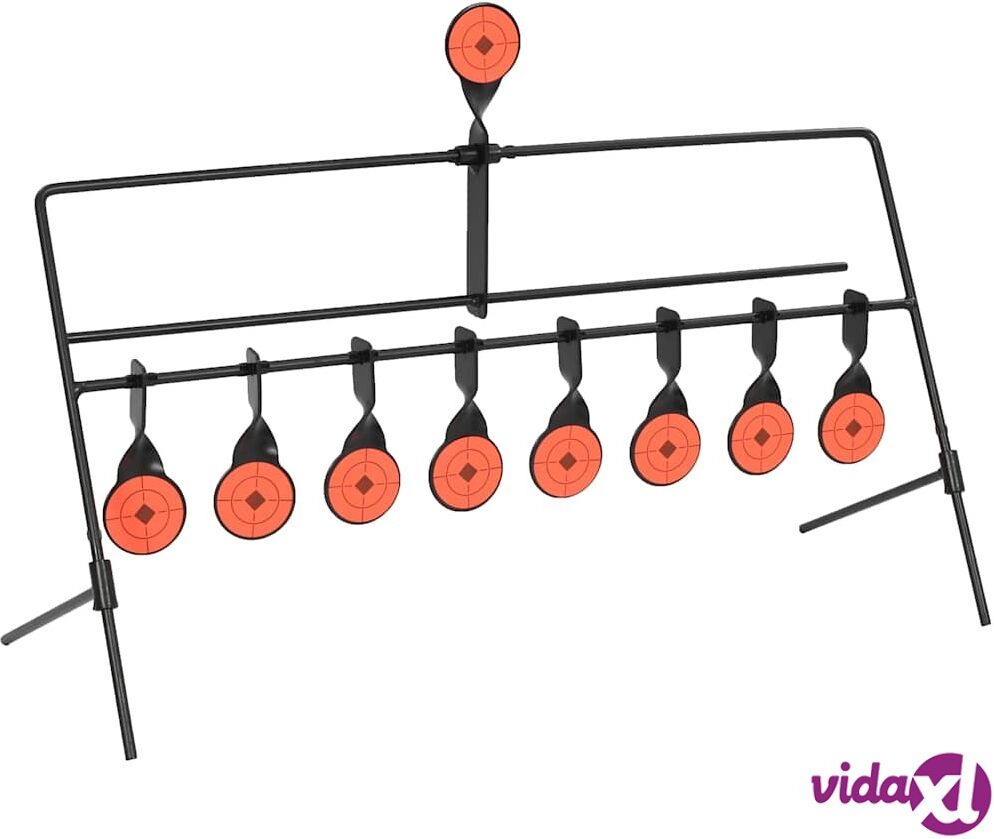 vidaXL Automaattisesti nollautuva pyörivä maalitaulu 8 + 1 kohdetta vidaXL Automaattisesti nollautuva pyörivä maalitaulu 8 + 1 kohdetta