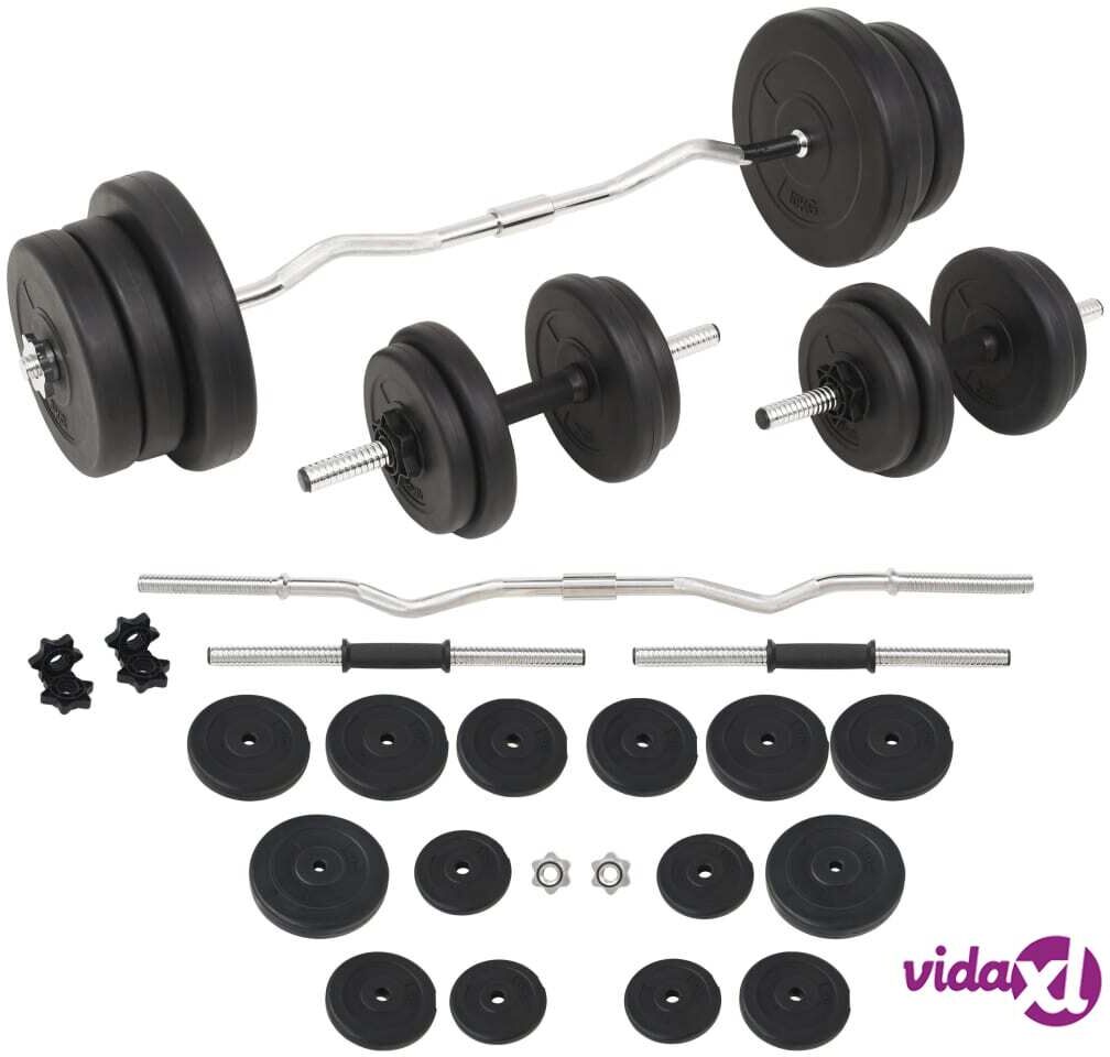 vidaXL Käsi- ja levypainosarja 60 kg vidaXL Käsi- ja levypainosarja 60 kg