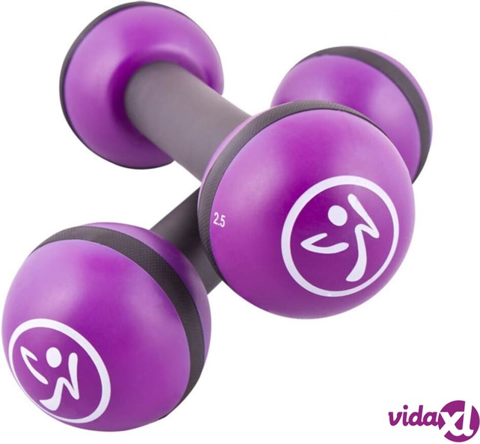 Zumba Käsipainot 2 kpl 1 kg purppura ZUM011 Zumba Käsipainot 2 kpl 1 kg purppura ZUM011