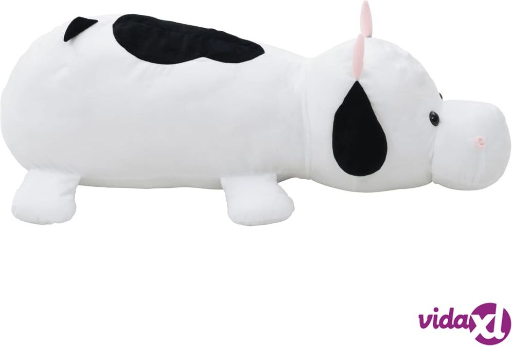 vidaXL Lehmä pehmolelu plyysi valkoinen ja musta vidaXL Lehmä pehmolelu plyysi valkoinen ja musta