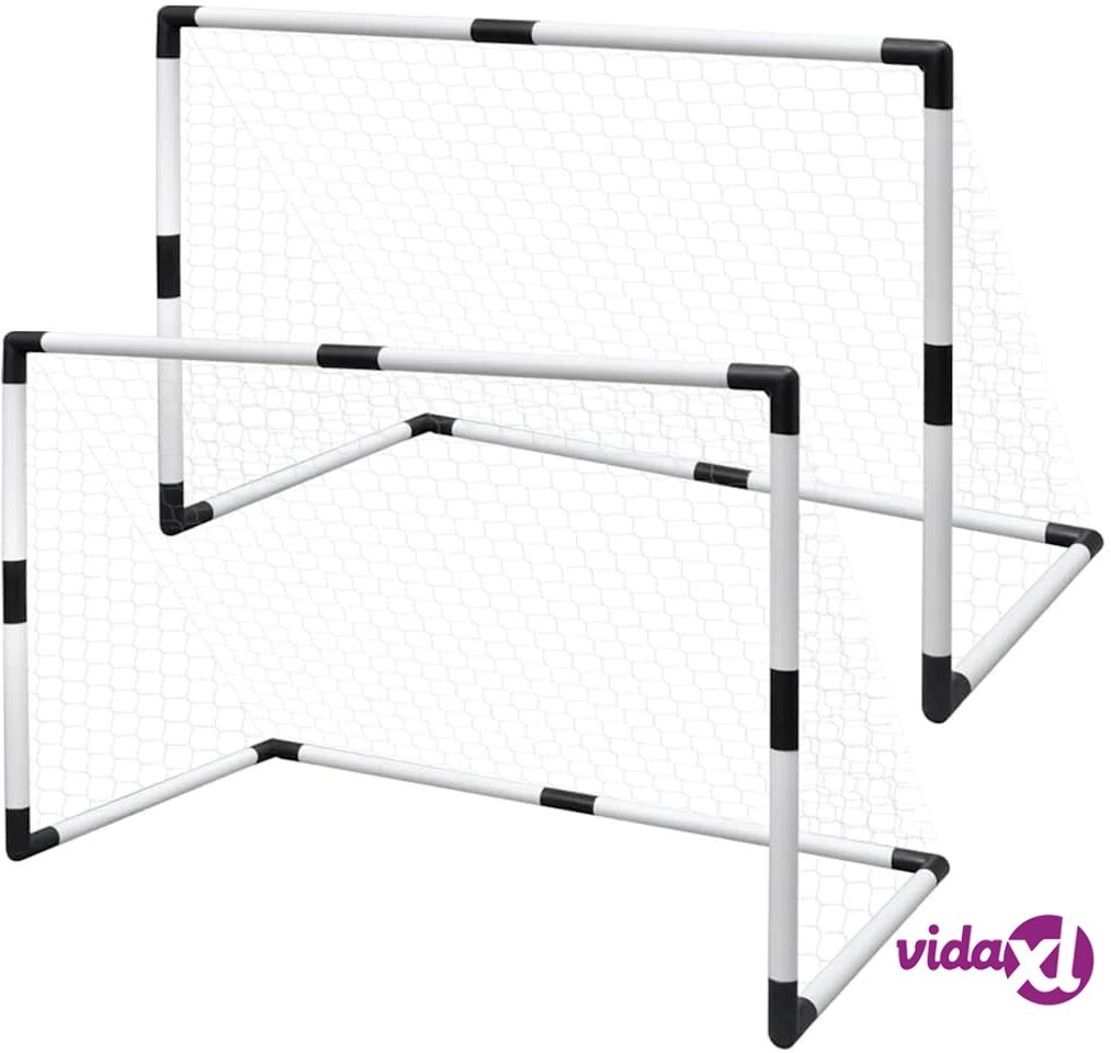 vidaXL Mini Jalkapallo Maalisarja Lapsille 2 osaa 91,5 x 48 x 61 cm vidaXL Mini Jalkapallo Maalisarja Lapsille 2 osaa 91,5 x 48 x 61 cm