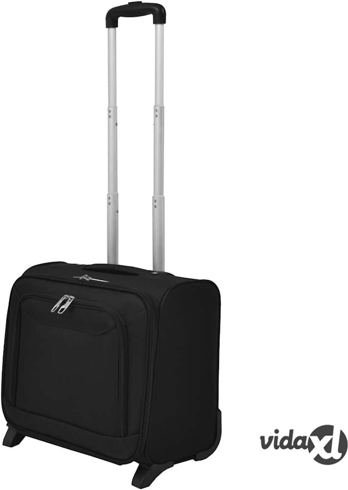 vidaXL Lentäjänlaukku musta vidaXL Lentäjänlaukku musta