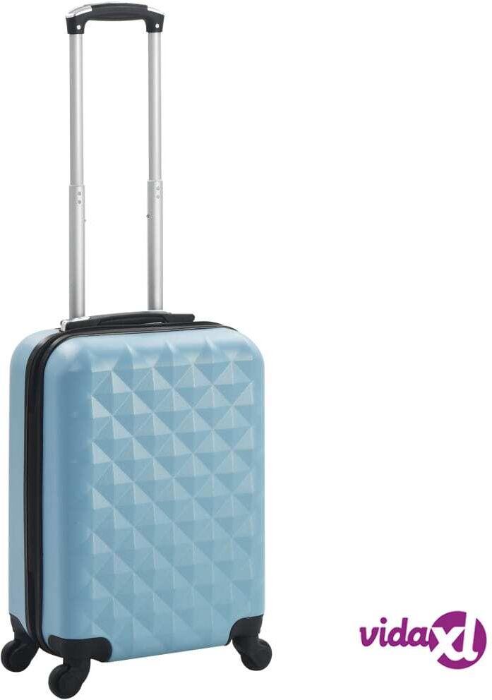 vidaXL Kovapintainen matkalaukku sininen ABS vidaXL Kovapintainen matkalaukku sininen ABS