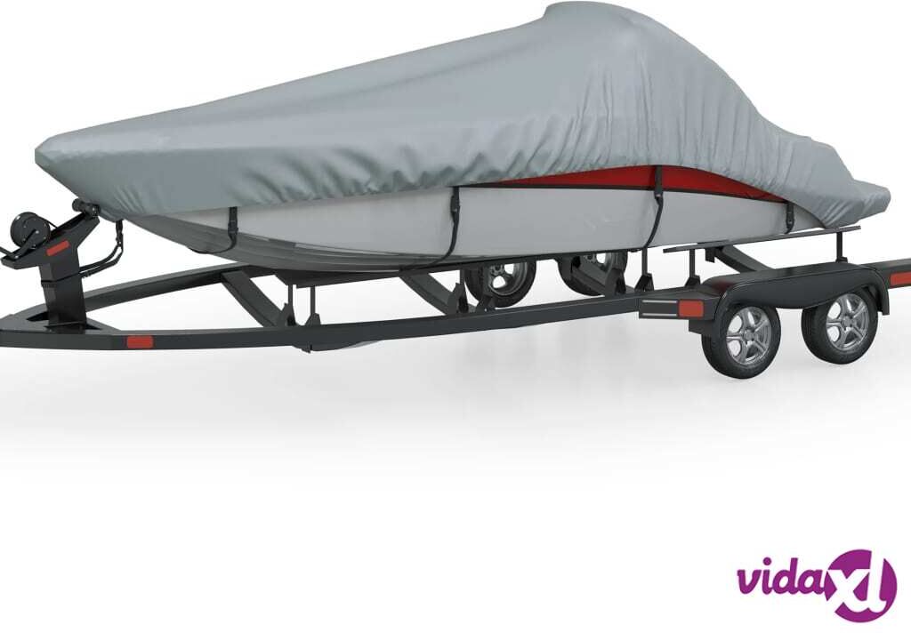 vidaXL Venepeite Harmaa Pituus 427-488 cm Leveys 173 cm vidaXL Venepeite Harmaa Pituus 427-488 cm Leveys 173 cm