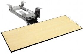 e-ville.com Säädettävä näppäimistötaso 360° - Musta, Suora, Korotettu e-ville.com Säädettävä näppäimistötaso 360° - Musta, Suora, Korotettu