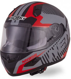 Nenki NK-856 Fiber integraalikypärä - M, Punainen Nenki NK-856 Fiber integraalikypärä - M, Punainen