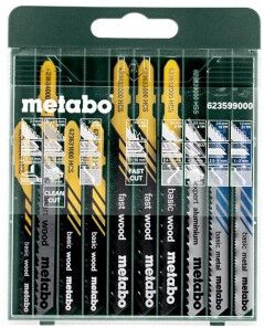 Metabo pistosahanterät puu ja metalli 10kpl Metabo pistosahanterät puu ja metalli 10kpl