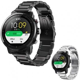 Xiaomi smartwatches Xiaomi Amazfit Stratos teräsranneke - Musta Xiaomi smartwatches Xiaomi Amazfit Stratos teräsranneke - Musta