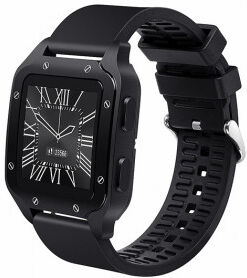 COLMI Land 2 älykello - Hopea+nahka COLMI Land 2 älykello - Hopea+nahka