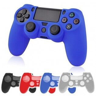 e-ville.com PS4 ohjaimen silikonisuoja - Sininen